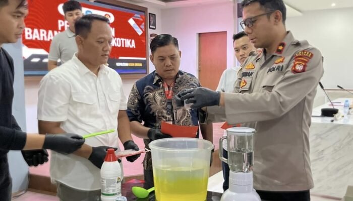 Sintang Darurat Narkoba! Polisi Musnahkan Sabu dan Ekstasi, Ancaman Sudah Masuk Desa