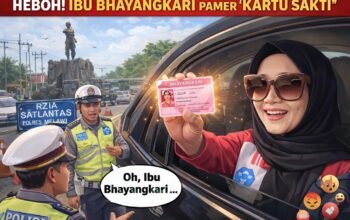 Pamer Kartu Bhayangkari Saat Dirazia, Vlog Istri Polisi di Melawi Viral