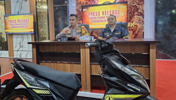 Gasak Motor Jamaah di Parkiran Masjid Raya Mujahidin Pontianak, Residivis Ditangkap Polisi