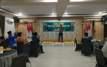 Polres Landak Gelar Buka Puasa Bersama Insan Pers dan Anak Yatim, Pererat Silaturahmi di Bulan Ramadan