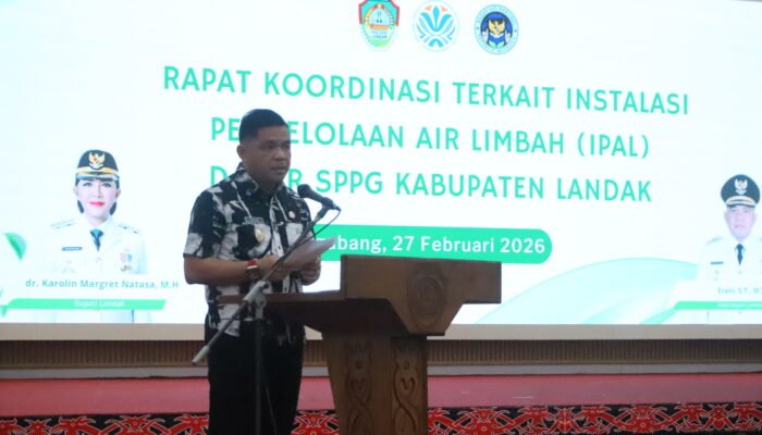 Pemkab Landak Wajibkan Seluruh Dapur MBG Segera Miliki IPAL