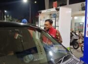 Antrean Panjang BBM, Eksekutif GM Manager Pertamina Kalimantan Tinjau Sejumlah SPBU di Pontianak