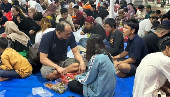 Melepas Rindu, WBP Rutan Pontianak Gelar Buka Puasa Bersama Keluarga