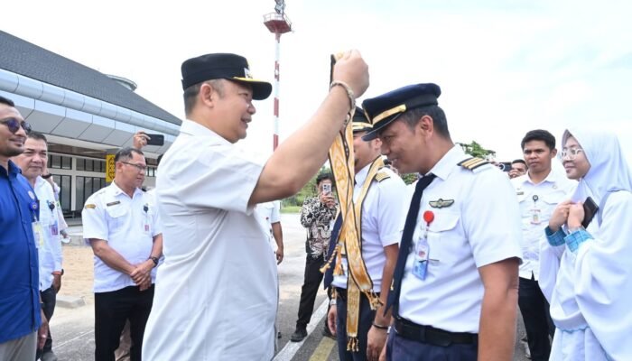 Rute Penerbangan Ketapang–Pangkalan Bun Dibuka, Bupati Sebut Kado Indah HUT ke-608 Ketapang