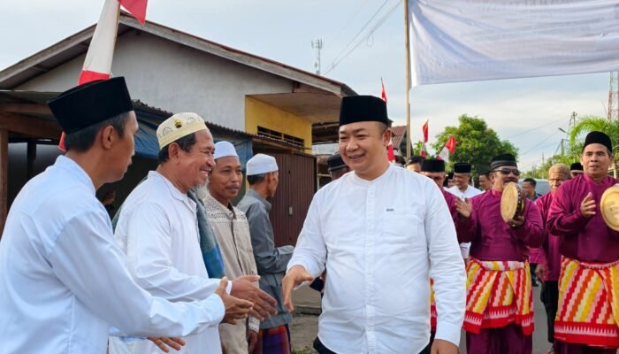 Safari Ramadan di Matan Hilir Selatan, Bupati Ketapang Disambut Hangat Warga Pesaguan Kanan