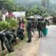 Satgas Yonif 645/Gty Bersihkan Gereja Santo Paulus Sijangkung Jelang Penugasan ke Papua