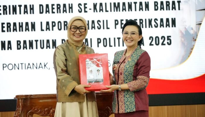 LKPD Pemkab Landak Diserahkan ke BPK, Bupati Karolin Sebut Cermin Kinerja Pemda