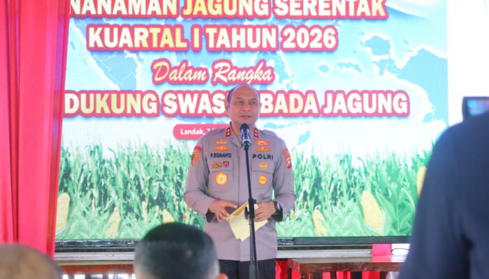 Kapolda Kalbar Tegaskan Program Penanaman Jagung Bukan Bisnis Polri