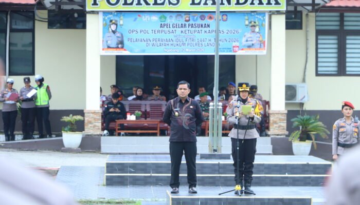 Polres Landak Kerahkan 72 Personel dalam Operasi Ketupat 2026, Fokus Pengamanan Mudik dan Antisipasi Gangguan
