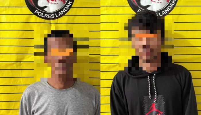 Dua Pengedar Sabu di Ngabang Diringkus Satresnarkoba Polres Landak