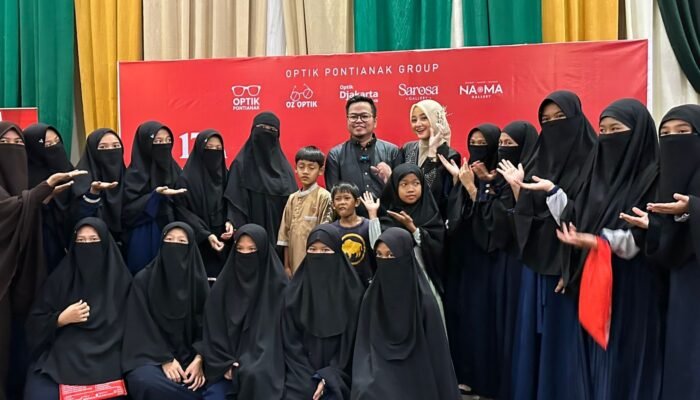 Optik Pontianak Rayakan 17 Tahun dengan Bukber dan Santuni 100 Anak Yatim
