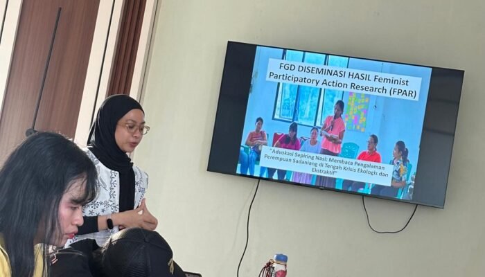 Perempuan Sadaniang Cerita Dampak Krisis Ekologi Lewat “Sepiring Nasi”