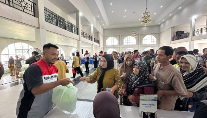 Pertamina Gelar Pasar Murah di Pontianak, Salurkan 1.000 Paket Sembako Bersubsidi