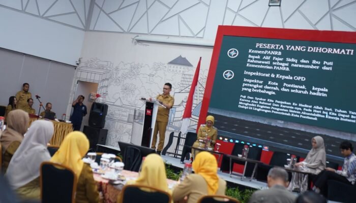 Wali Kota Pontianak Tekankan Penguatan SAKIP untuk Tingkatkan Layanan Publik