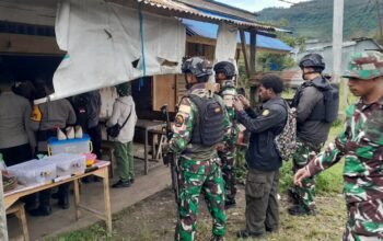 Razia Pekat di Oksibil, Satgas Yon Parako 466 Pasgat dan Tim Gabungan Sisir Kios, Togel dan Miras Jadi Sasaran