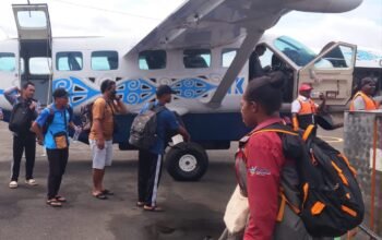 Satgas Yon Parako 466 Kawal Penerbangan Perintis, Bandara Nop Goliat Jadi Nadi Transportasi Pedalaman Yahukimo