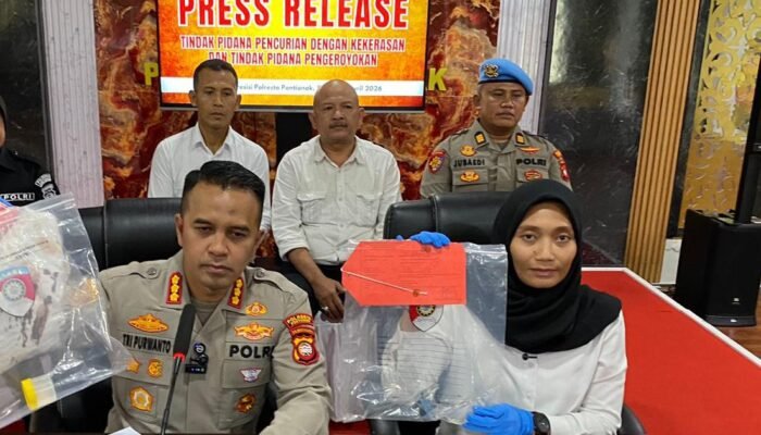 Kasus Jambret Bocah di Pontianak Viral, Residivis 11 TKP Diciduk di Kampung Beting, Duit Hasil Rampokan Buat Judi dan Sabu