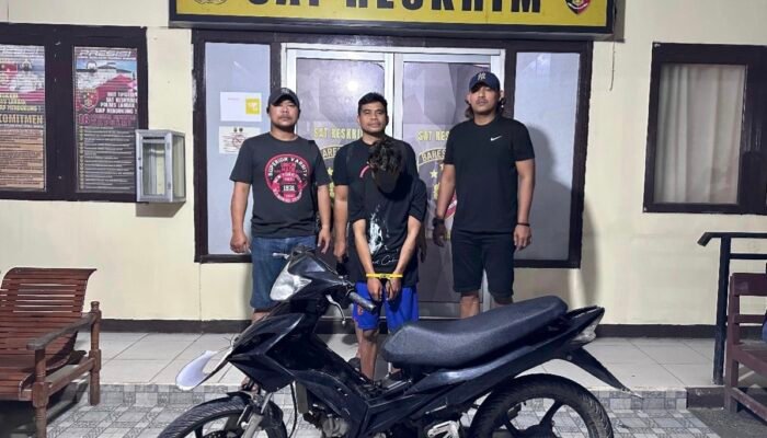 Pelaku Curanmor dan Pencurian Laptop di Ngabang Dibekuk Polisi