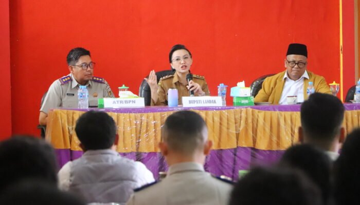 Pemkab Landak Sosialisasikan Rencana Pendataan Lahan Eks HGU PT SDK Jelimpo