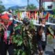 Pawai Adat Meriahkan Ritual Nabo’ Panyugu dalam Roah Perdana Desa Senakin Landak
