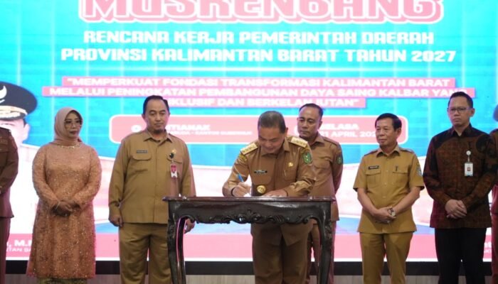Gubernur Kalbar Ria Norsan Buka Musrenbang RKPD 2027, Tekankan Daya Saing Inklusif