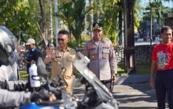 Wali Kota Lepas MBCI Rally 3rd, 65 Rider Touring Pontianak-Sarawak-Brunei