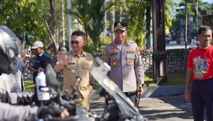 Wali Kota Lepas MBCI Rally 3rd, 65 Rider Touring Pontianak-Sarawak-Brunei