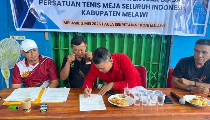 Sakirman Resmi Terpilih sebagai Ketua Umum PTMSI Kabupaten Melawi Periode 2026–2030