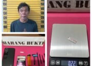 Residivis Narkotika di Ngabang Ditangkap, Polisi Amankan Sabu 0,22 Gram