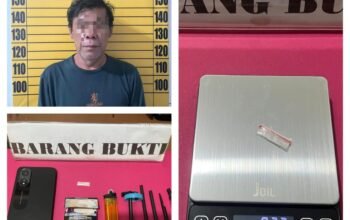 Residivis Narkotika di Ngabang Ditangkap, Polisi Amankan Sabu 0,22 Gram