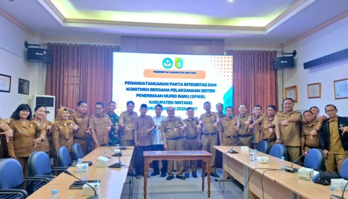 SPMB Sintang 2026 Diperketat, Disdik Gandeng Dukcapil dan Dinsos Cegah Data “Titipan”