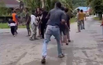 Polisi Tidur Dibongkar Warga, Pria di Pemangkat Diduga Bacok Tetangga