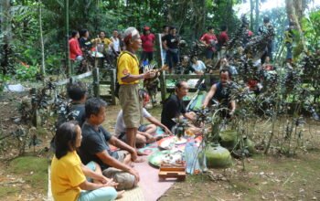 Masyarakat di Sengah Temila Landak Jalani Ritual Adat Balala, Lakukan Pantang Termasuk Keluar Rumah
