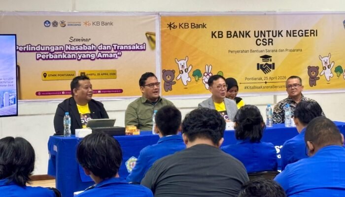 KB Bank Perkuat Literasi Keuangan Mahasiswa di Pontianak