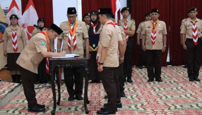 Norsan Resmi Pimpin Mabida Pramuka Kalbar, Dorong Pramuka Jadi Motor Pembentukan Karakter Generasi Muda
