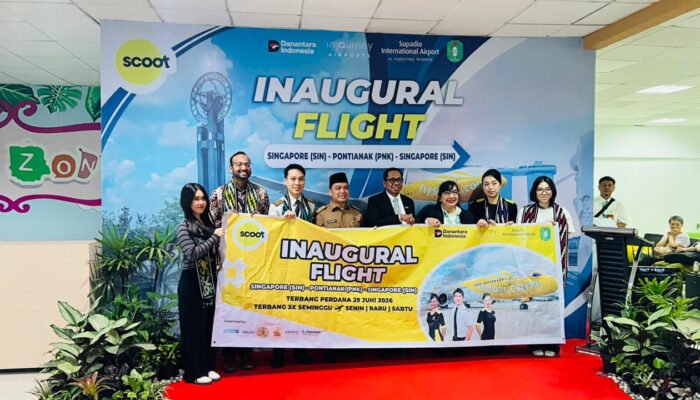 Scoot Buka Rute Pontianak–Singapura, Gubernur Kalbar Optimistis Dongkrak Pariwisata hingga Ekspor