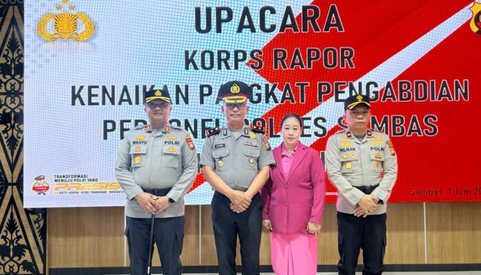 Jelang Purna Tugas, Kapolsek Paloh Sa’emni Raih Kenaikan Pangkat Pengabdian Menjadi Kompol