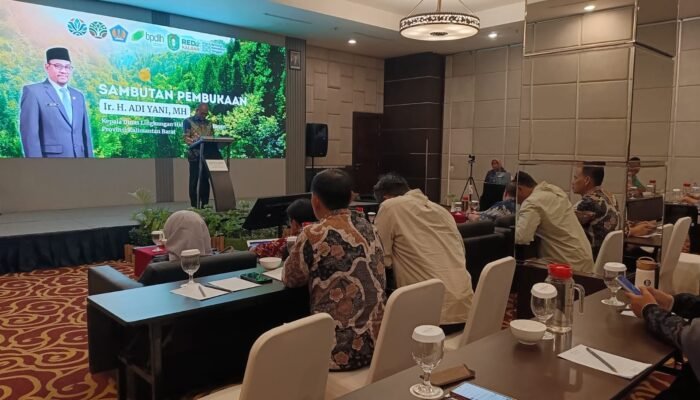 Kalbar Targetkan Penurunan Emisi GRK 60 Persen pada 2030, SRN Jadi Kunci Pengendalian Perubahan Iklim