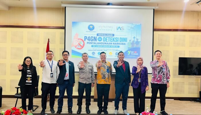 Gandeng BNN Kubu Raya, Bandara Supadio Perkuat Komitmen Lingkungan Kerja Bersih dari Narkoba