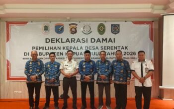 Deklarasi Damai Jadi Komitmen Bersama Wujudkan Pilkades Kondusif di Kapuas Hulu