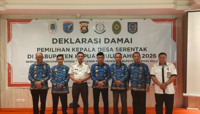 Deklarasi Damai Jadi Komitmen Bersama Wujudkan Pilkades Kondusif di Kapuas Hulu
