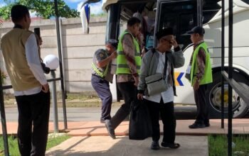 443 Jemaah Haji Kloter 14 Tiba di Pontianak, Satu Jemaah Masih Dirawat di Batam