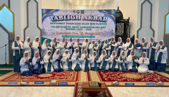Pengurus BKMT Melawi 2026-2031 Dilantik, Siap Perkuat Dakwah dan Dukung Sukses MTQ Provinsi Kalbar