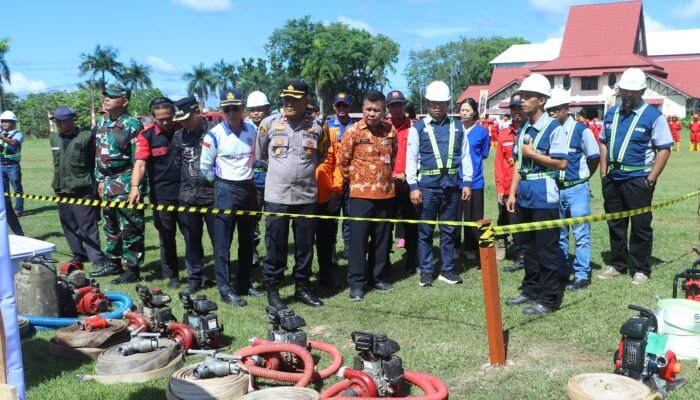 HPI POU Gelar Apel Siaga Karhutla di Ngabang, Pastikan Kesiapan Personel dan Peralatan