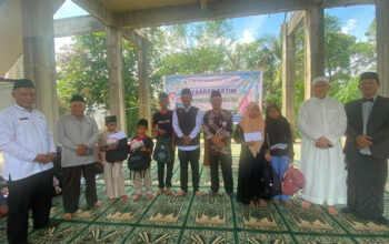 Kemenag Melawi Gandeng LAZ dan Donatur, Salurkan 54 Paket untuk Anak Yatim dan Penyandang Disabilitas