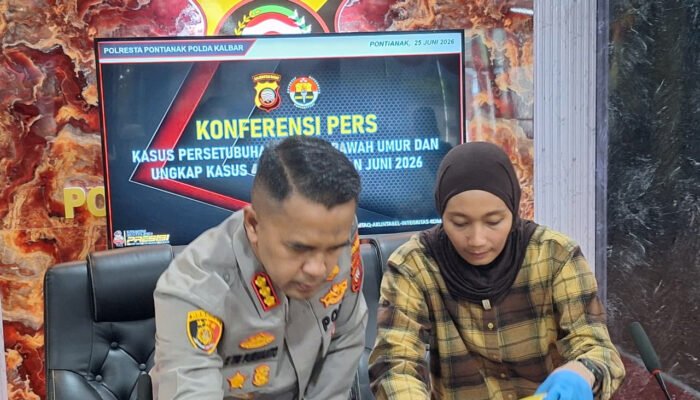 8 Pelaku Curat dan Curanmor Diringkus Polisi, Kapolresta Pontianak: Jangan Beri Kesempatan Pelaku Beraksi