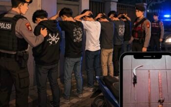 Viral, Bawa Sajam di JSSB, Polisi Bergerak Cepat Amankan 18 Remaja