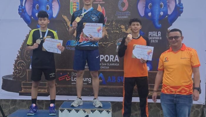 Tampil Gemilang di Piala Kemenpora 2026, Perenang Kalbar Andi Rhafli Siduppa Borong 10 Medali dan Raih Gelar Perenang Terbaik