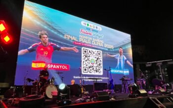 Nobar Final Piala Dunia Terbesar di Kalbar Digelar di Alun Kapuas, Pagi Boeta Band hingga Buffalo Siap Menghibur