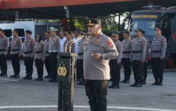 Apel Perdana, Kapolda Kalbar Tekankan Anggota Jadi Problem Solver dan Hindari Sikap Arogan